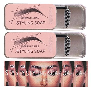 Febella - Gel para Sobrancelhas Styling Soap GS20302 - 6 Und