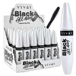 Vivai - Mascara de Cilios Black All Day 2224 - 24 Und