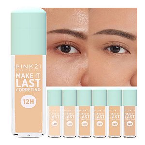 Pink 21 - Corretivo Liquido 12h Make It Last CS5473 - 6 Und