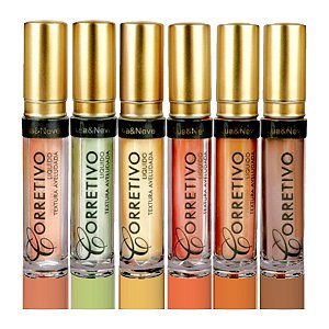 Lua e Neve - Corretivo Liquido Aveludado Color - 6 Und