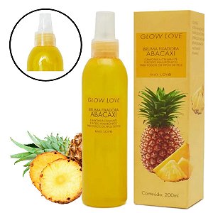 Max Love - Bruma Fixadora Glow Love ABACAXI