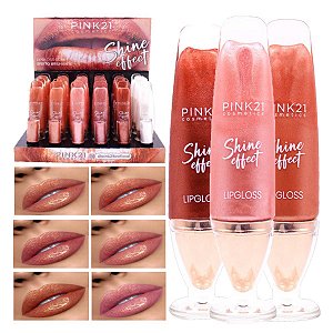 Pink 21 - Lip Gloss Shine Effect CS4548 - 24 Und