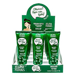 Super Poderes - Mascara Facial Pepino ( Val 10/25 ) - Box C/12 Unid