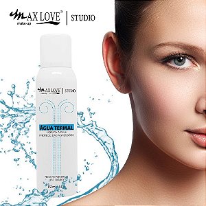 Max Love - Agua Termal – hidrata e protege a pele – 150 ml ( 12 Unidades )