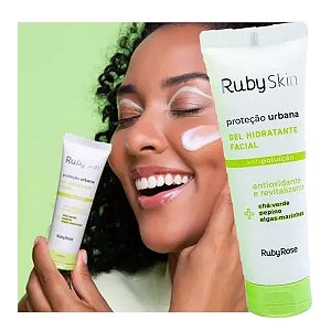 Ruby Rose - Hidratante Facial Proteção Urbana HB406 - 6 Und