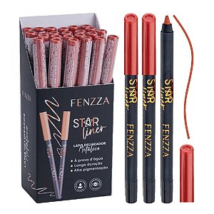 Fenzza - Lapis Delineador Metalico Cobre FZ14040 - 24 Und