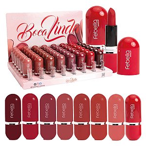 Febella - Batom Matte Boca Linda BM40213 - 48 Und