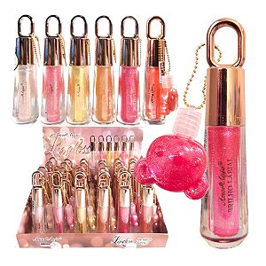 Amor Anjo - Gloss Brilho Labial Chaveirinho - 24 Unid