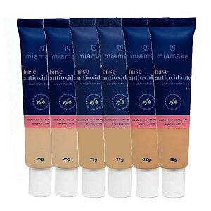 Mia Make - Base Antioxidante Medias 326 - 6 Und
