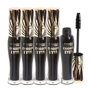 Febella - Mascara de Cilios Preta Exagger MA30442 - 6 Und