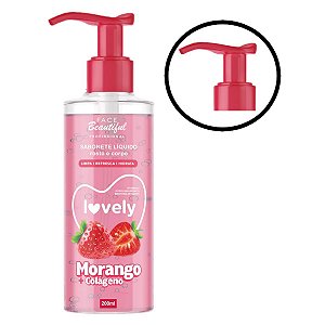 Face Beautiful - Sabonete Morango Colageno Vegano FB480