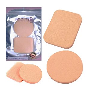 Meilys - Kit 2 Esponjas p/ Maquiagem MAC207