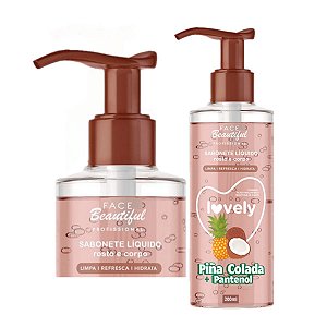 Face Beautiful - Sabonete Pina Colada Pantenol Vegano FB482