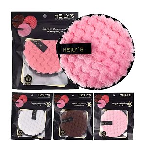 Meilys - Esponja Removedora de Maquiagem MAC253 - 6 Und