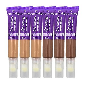 Mia Make - Contorno Liquido De Respeito 455 - 4 Und