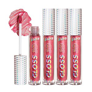 Luisance - Lip Gloss 3D Cintilante DIva faz Assim L5303 Cor 08 - 6 Und