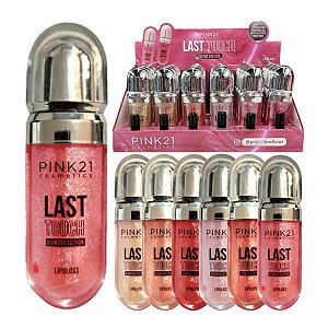 Pink 21 - Lip Gloss Last Touch Silver CS4844 - 24 Und
