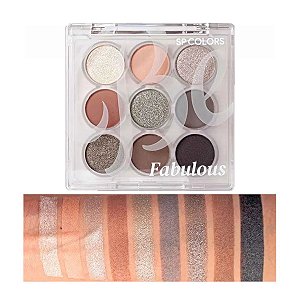 SP Colors - Paleta de Sombras Be Fabulous SP342 - Cor A