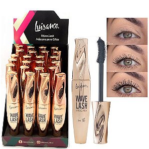 Luisance - Máscara para Cílios Wave Lash Alonga e Volume  L3056 ( 24 Unidades )