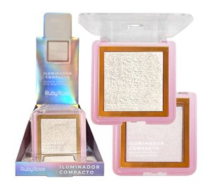 Ruby Rose - Iluminador Facial Acetinado HL10 - 12 Unid