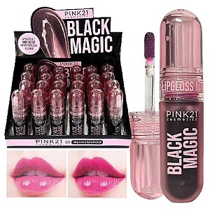 Pink 21 - Lip Gloss Magico Black CS5187 - 24 Und