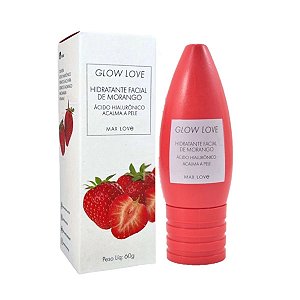 Max Love - Hidratante Facial Glow Love Morango