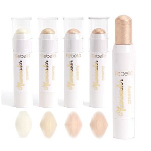 Febella - Iluminador Stick Bastão Creamy MU50114 - 12 Und