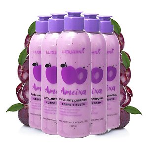 Ludurana - Esfoliante Corpo e Rosto Ameixa B00289 - 6 Und