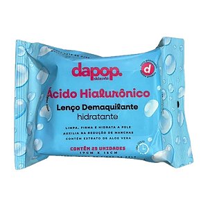 Dapop - Lenço Demaquilante Acido Hialuronico DP2345