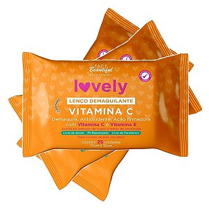 Face Beautiful - Lenço Demaquilante Vitamina C Lovely