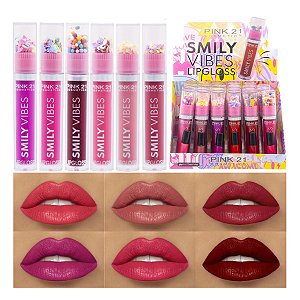 Pink 21 - Lip Gloss Smily Vibes CS3099 B - 24 Und