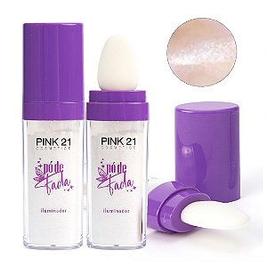 Pink 21 - Po de Fada Iluminador Rosto e Corpo CS5464