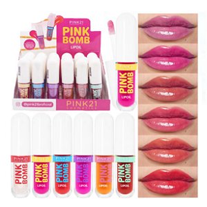Pink 21 - Lip Oil Pink Bomb CS5354 - 24 Und