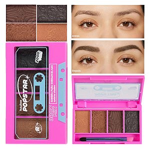 Ruby Rose - Paleta de Sombra p/ Sobrancelhas Popstar E2510