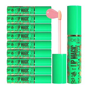 Febella - Lip Magic Borboleta Verde BM40131 - 12 Und
