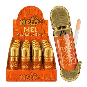 Nelô - Lip Gloss Mel Honey NL0050 - 24 Unid
