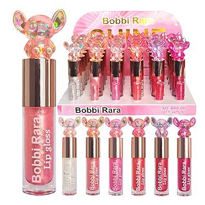 Bobbi Rara - Lip Gloss Fofo com Brilho BRB091 - 24Unid