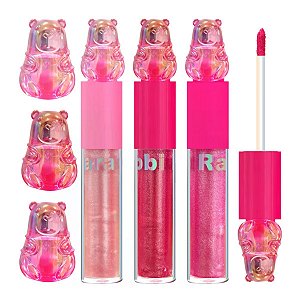 Bobbi Rara - Lip Gloss com Brilho Capivara - 06 Unid