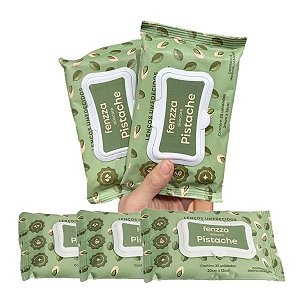 Fenzza - Lenço Demaquilante Pistache FZ53012 - 6 Und
