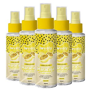 Face Beautiful - Body Splash Maracuja Vegano FB528 - 12 Und
