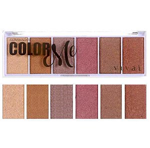 Vivai - Paleta de Iluminador Facial em Po Color Me 4039