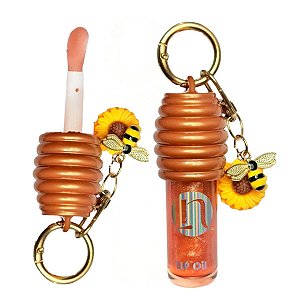 Lua e Neve - Lip Oil Mel Espelhado Chaveiro LN09132