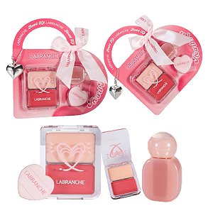 Labranche - Kit Blush Lip Tint Esponja Chaveiro LA7315 Cor A