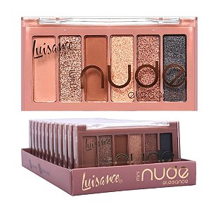 Luisance - Paleta de Sombra Mini Nude Elegance L3286 - 12 Un