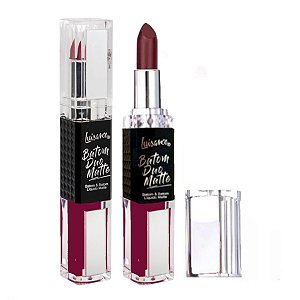 Luisance - Batom Duo Matte Vinho L5311