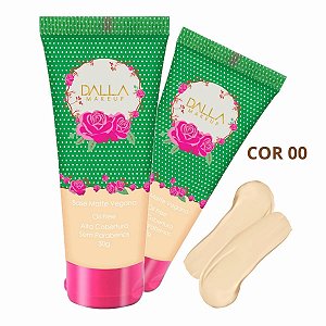 Dalla - Base Matte Vegano Peles Claras DL0904C - Cor 00
