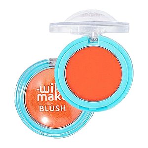 Miss Rose - Blush Compacto Moon Pessego - Cor 02