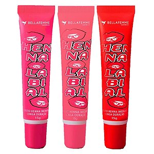 Bella Femme - Henna Labial BF10196 - 3 Und