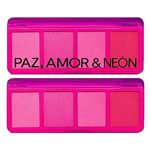 Luisance - Paleta de Sombras Rosa Neon L3202 - Cor D