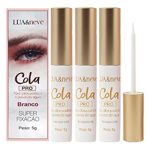 Lua e Neve - Cola Pro Para Cilios a Prova D'Agua - 06 Und